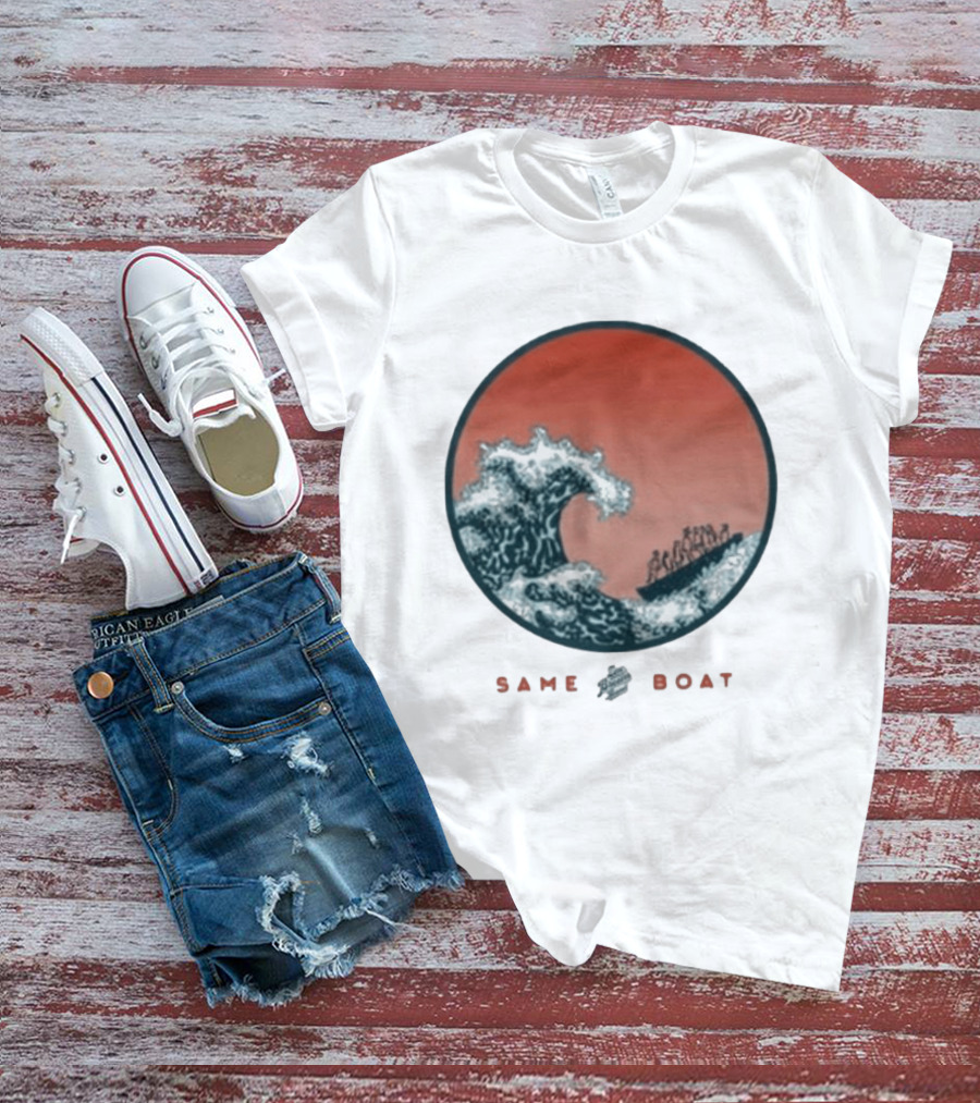Zac Brown Band Same Boat Wave T-Shirt