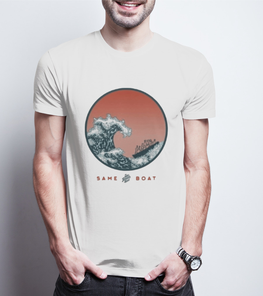 Zac Brown Band Same Boat Wave T-Shirt
