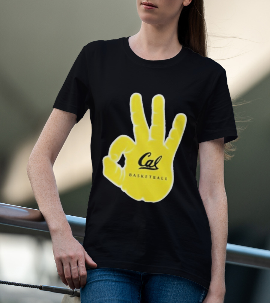 Cal Basketball Hand Sign California Golden Bears T-Shirt