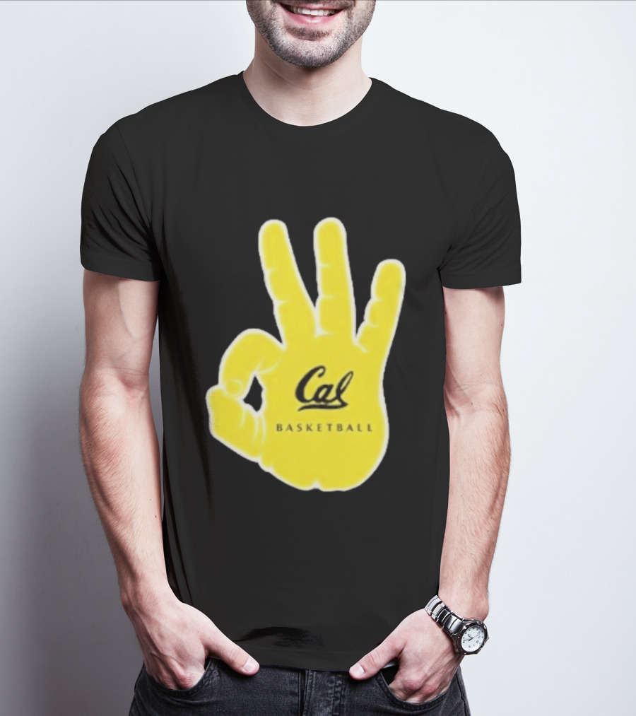 Cal Basketball Hand Sign California Golden Bears T-Shirt