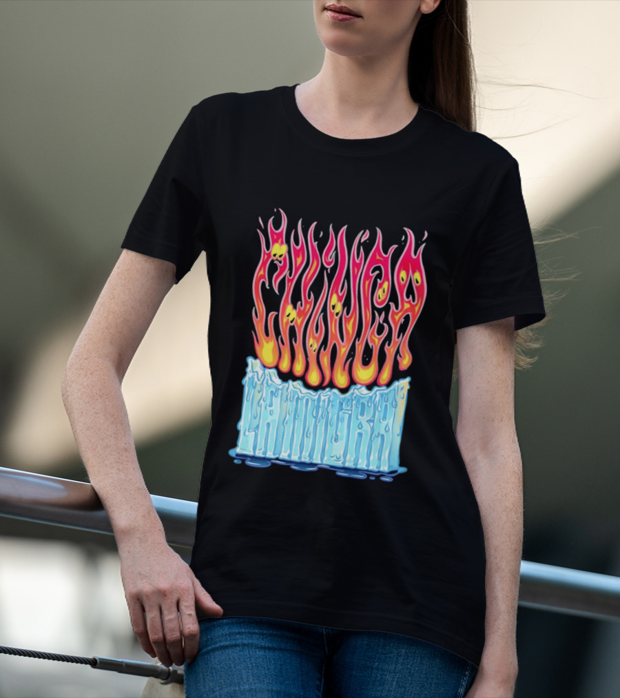 Chili Chimichanga Ice Fire Fusion Melting Pantera T-Shirt