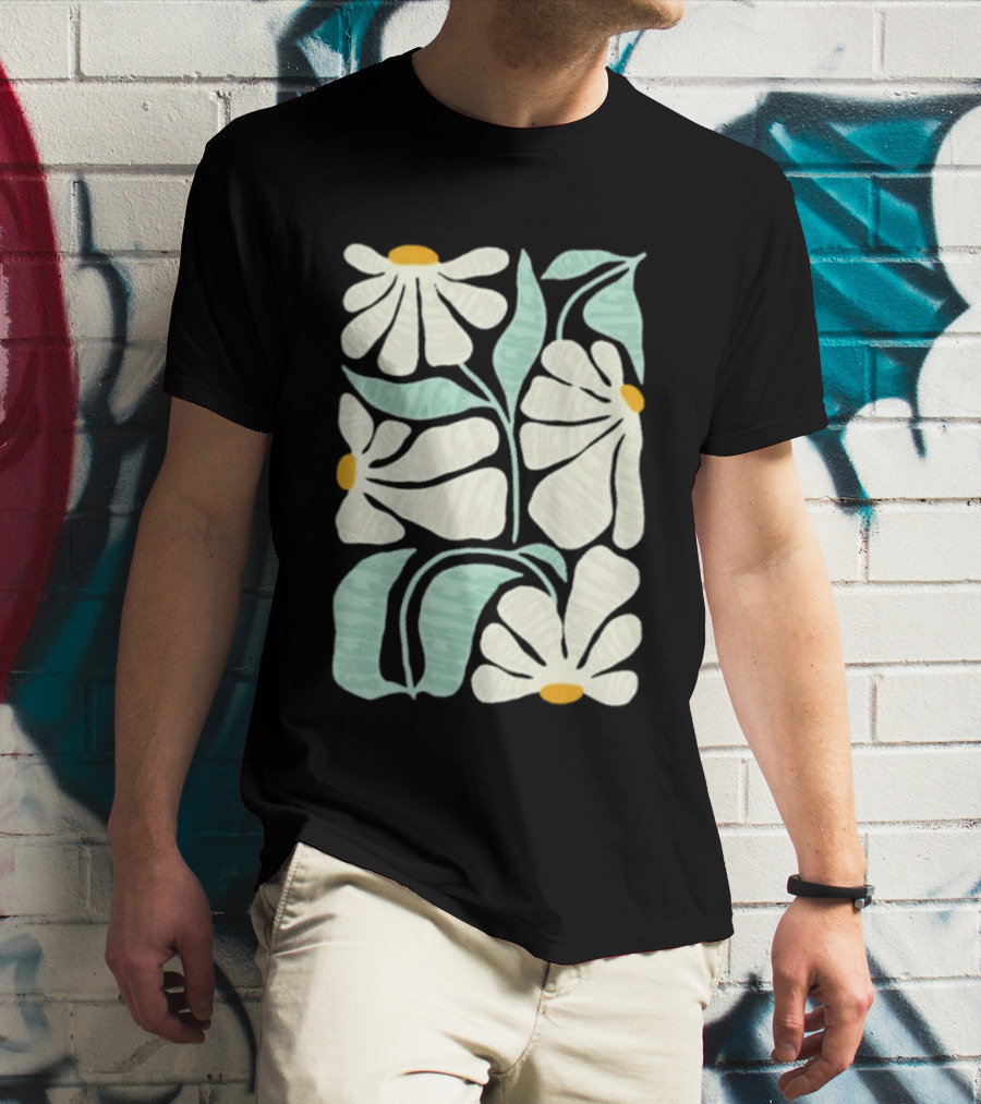 Subtle Ice Floral Fuck Blossoms T-Shirt