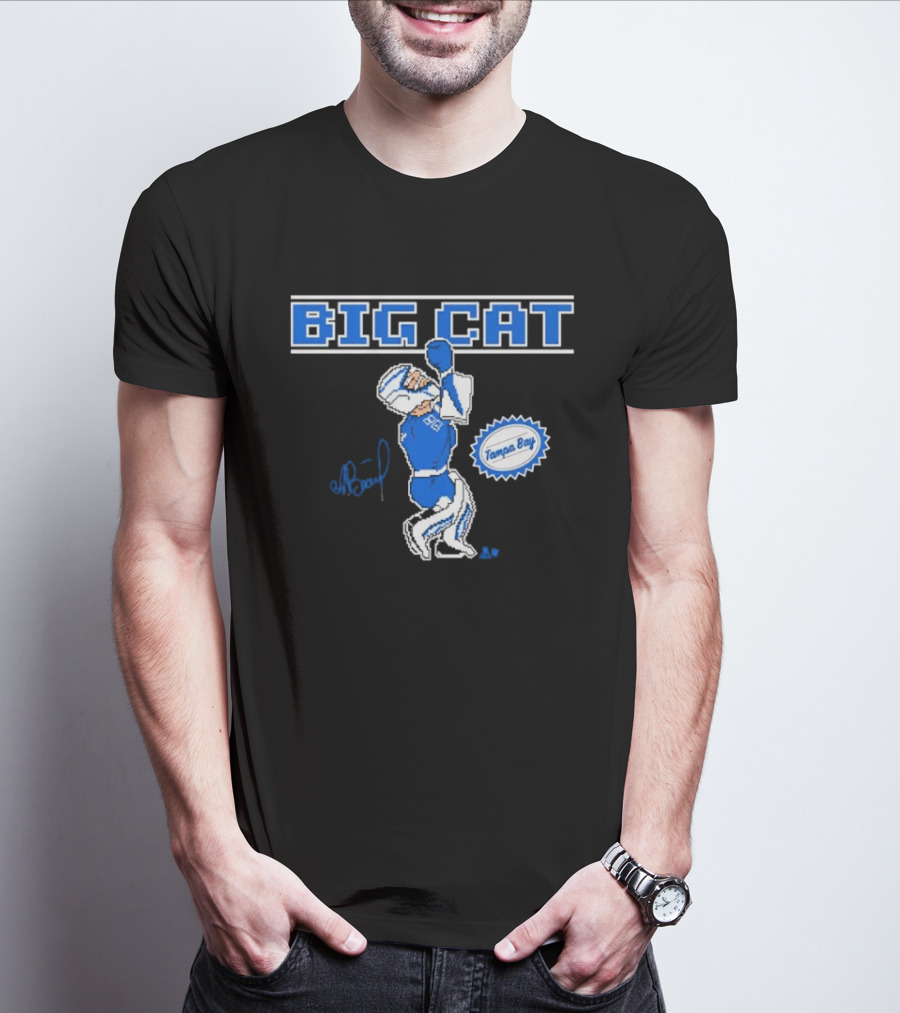 Andrei Vasilevskiy Big Cat Tampa Bay T-Shirt