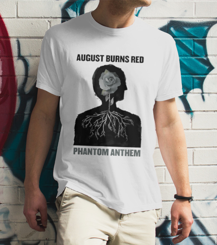 August Burns Red Phantom Anthem Rose T-Shirt