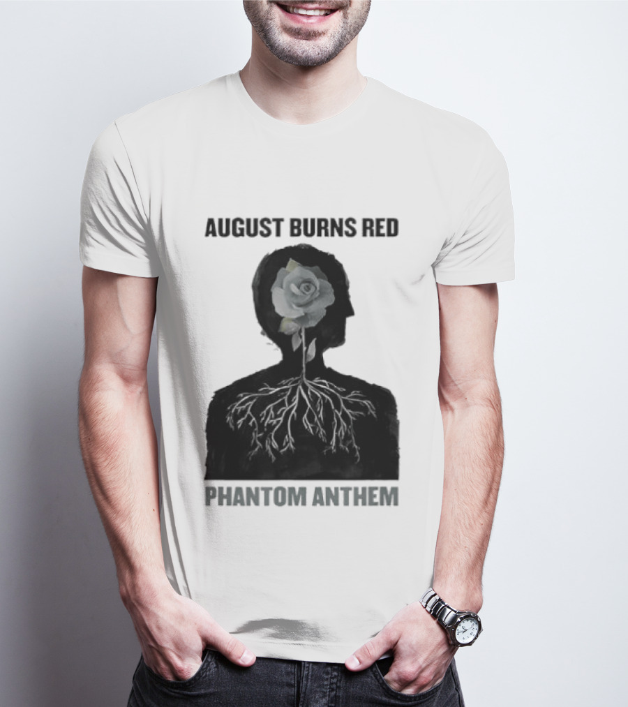 August Burns Red Phantom Anthem Rose T-Shirt