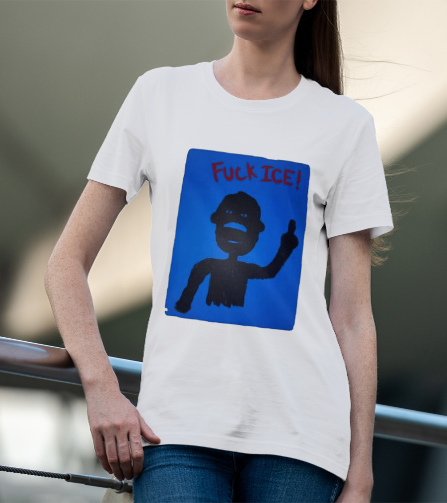 Kid Cudi Protest Message Blue T-Shirt