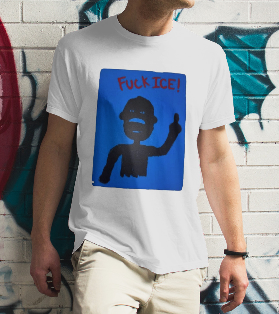 Kid Cudi Protest Message Blue T-Shirt