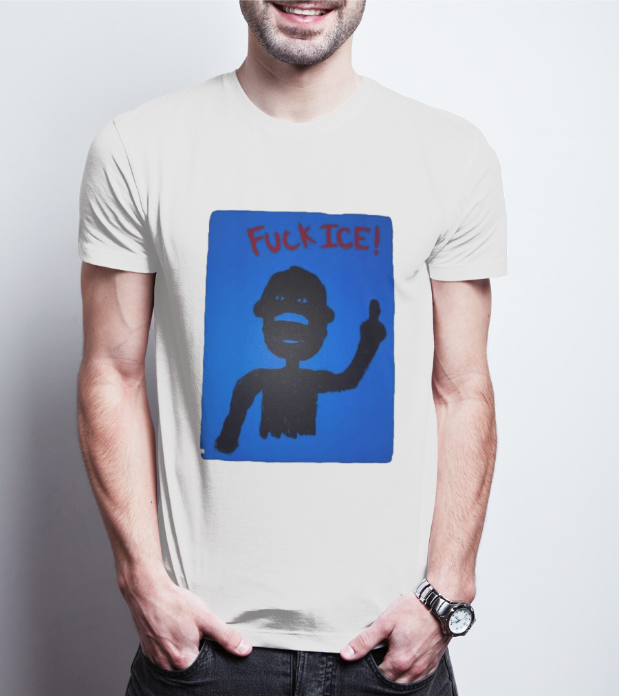 Kid Cudi Protest Message Blue T-Shirt