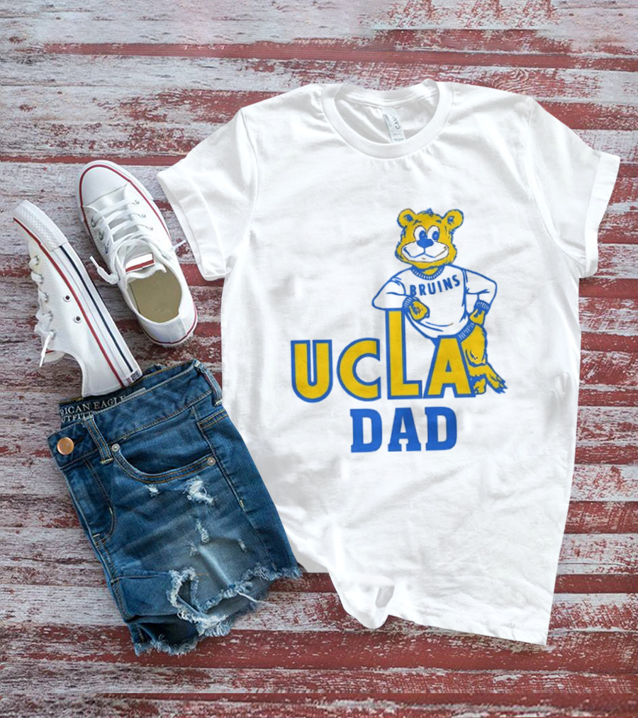 UCLA Dad Bruins Bear Mascot Official Mark Cuban T-Shirt