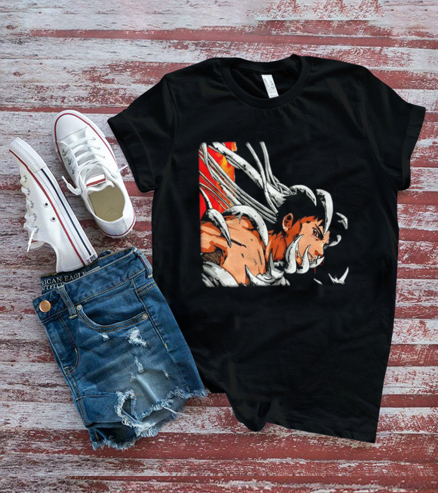 Obito Battle Mode Fourth Great Ninja War Scene Naruto Anime T-Shirt