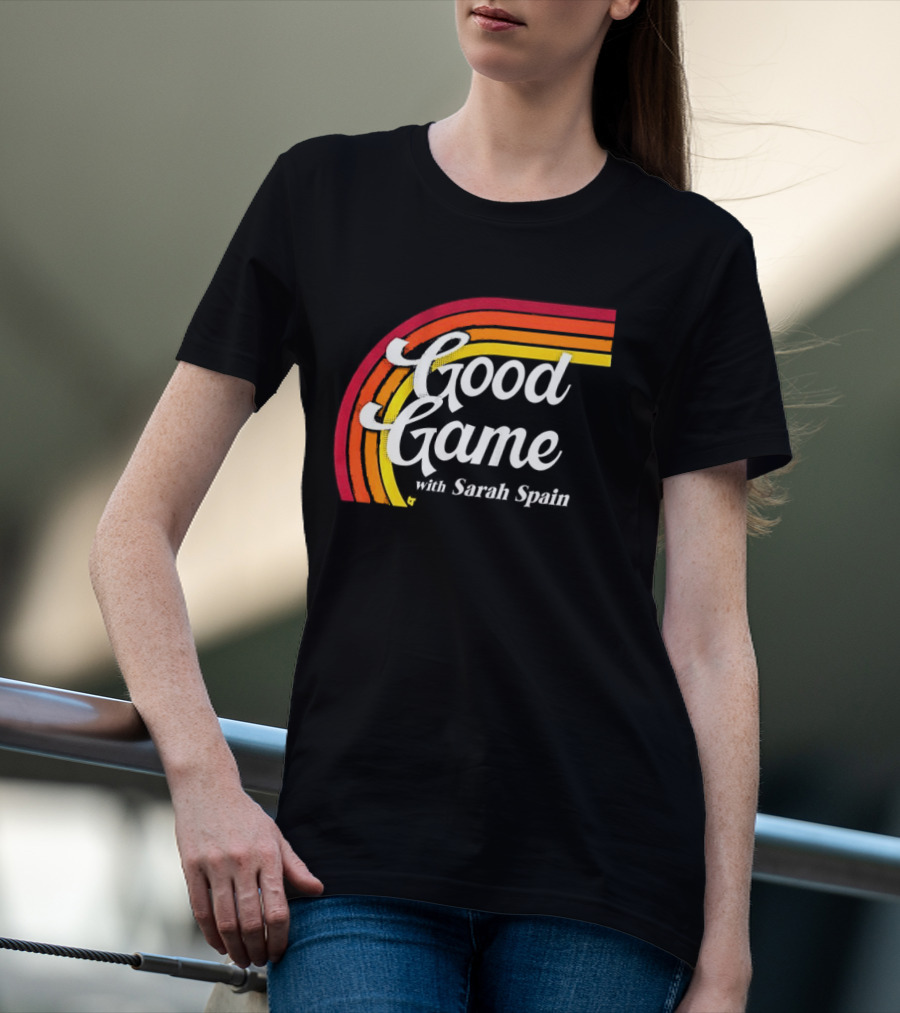 Good Game With Sarah Spain Vintage Rainbow T-Shirt