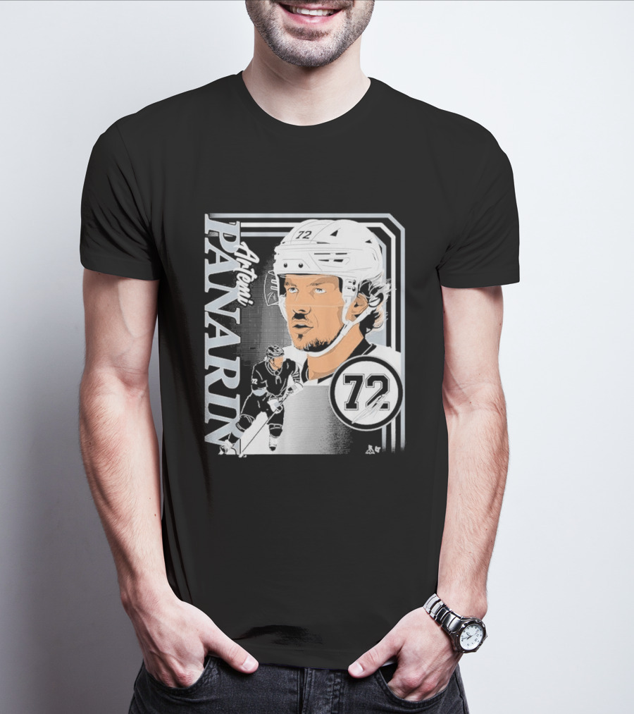 Artemi Panarin 72 LA Hockey Frame T-Shirt