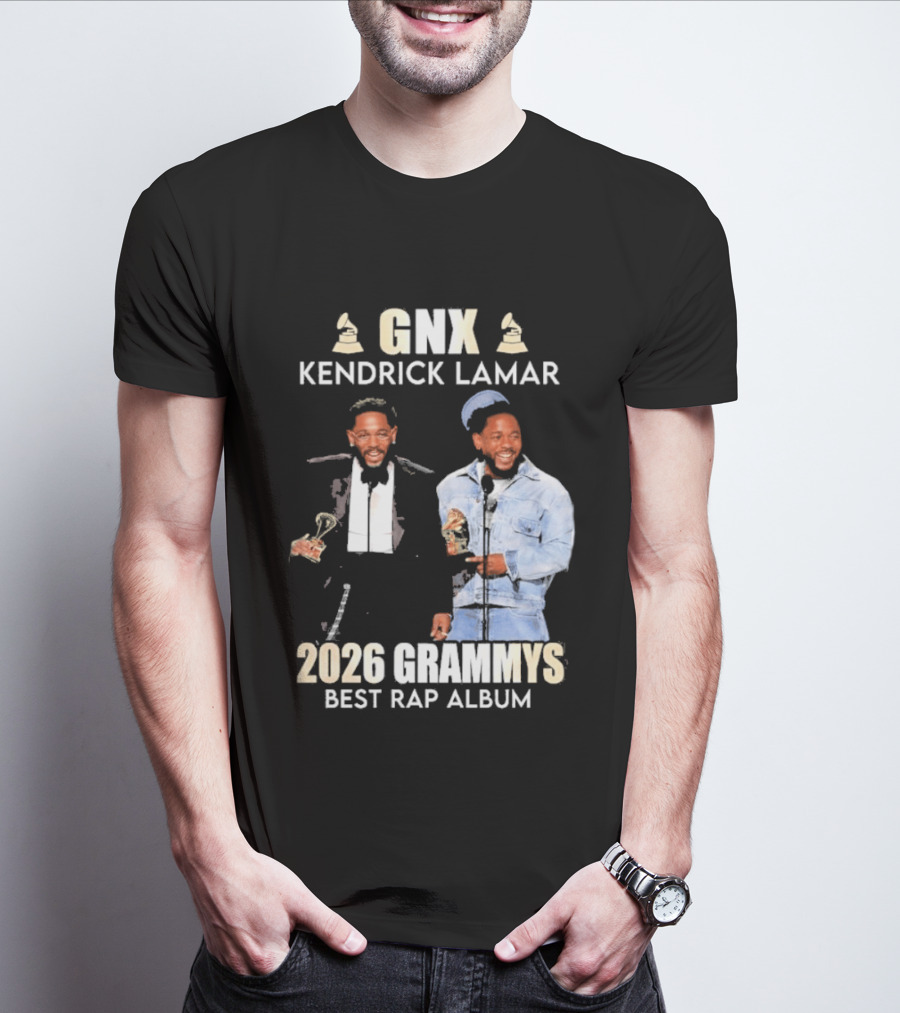 Kendrick Lamar GNX 2026 Grammys Best Rap Album T-Shirt