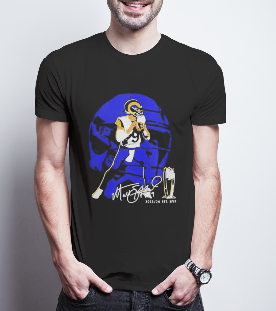 Matthew Stafford LA Rams 2025 26 NFL MVP T-Shirt