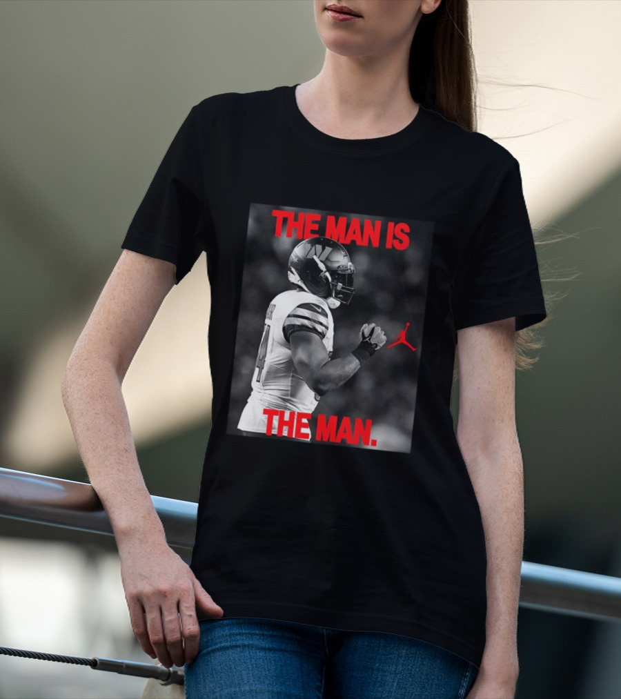 Bobby Wagner Washington Commanders The Man Is The Man Jordan Collaboration T-Shirt