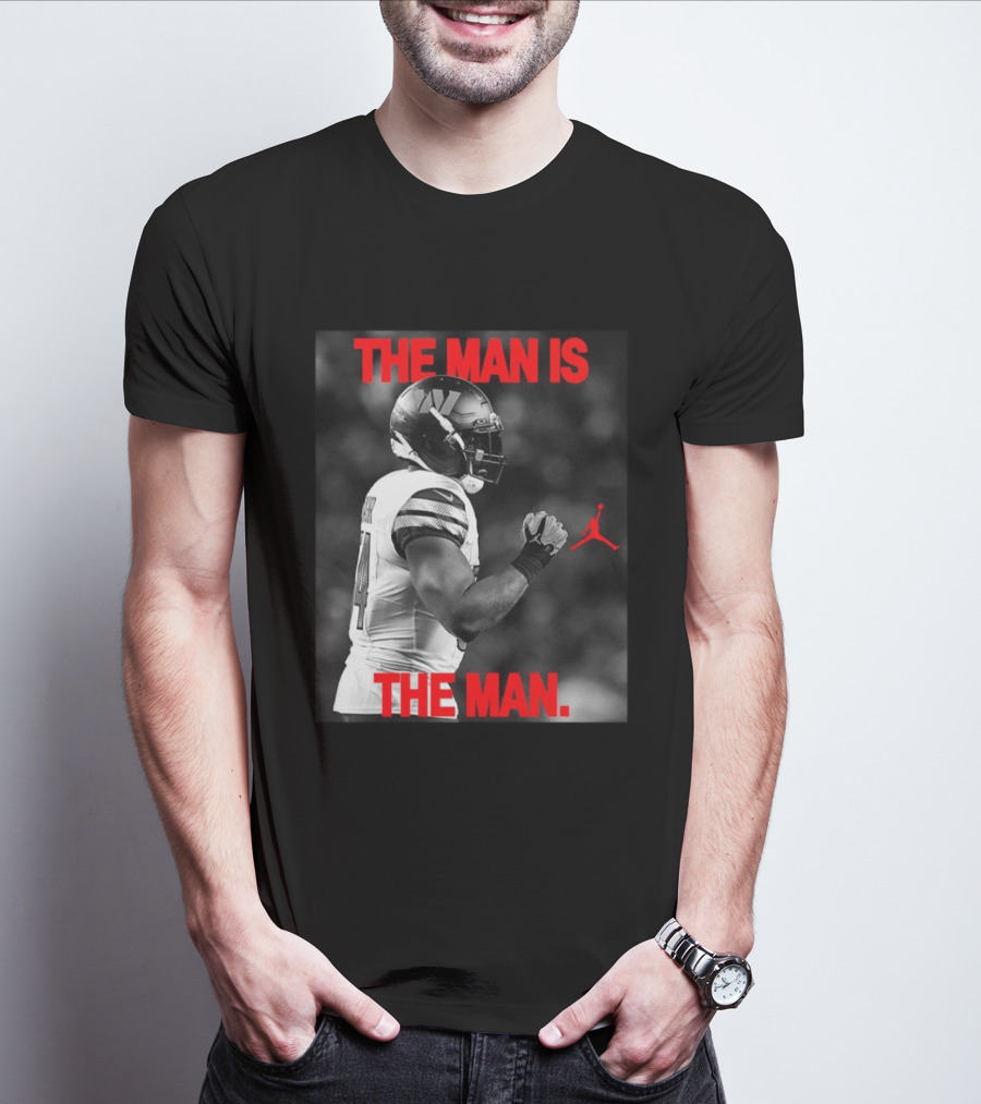Bobby Wagner Washington Commanders The Man Is The Man Jordan Collaboration T-Shirt
