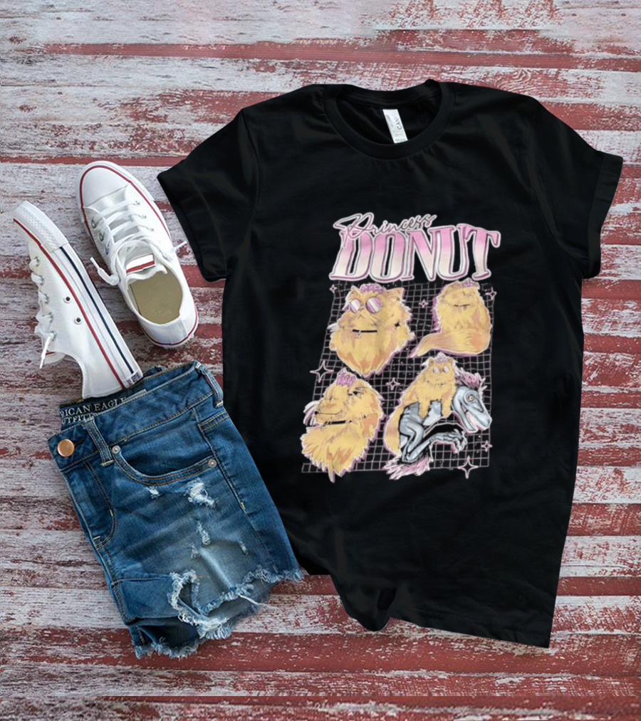Princess Donut Collage Dungeon Crawler Carl Cat T-Shirt