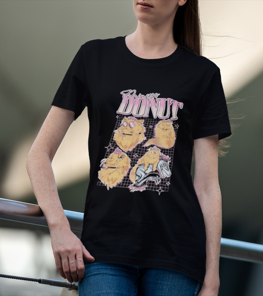 Princess Donut Collage Dungeon Crawler Carl Cat T-Shirt