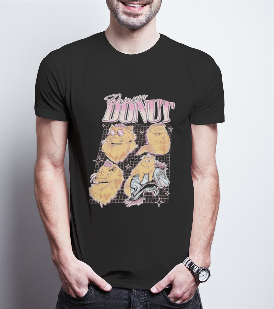 Princess Donut Collage Dungeon Crawler Carl Cat T-Shirt