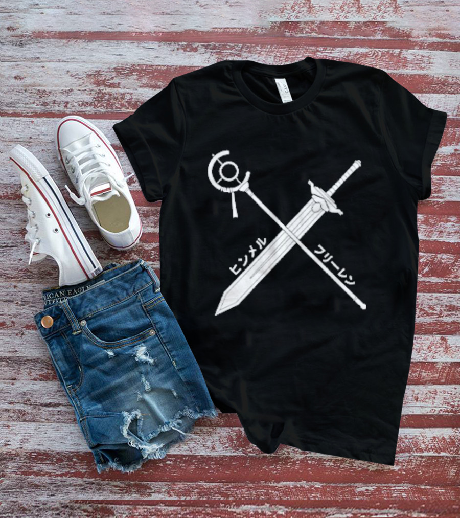 Himmel Frieren Sword Staff Japanese T-Shirt