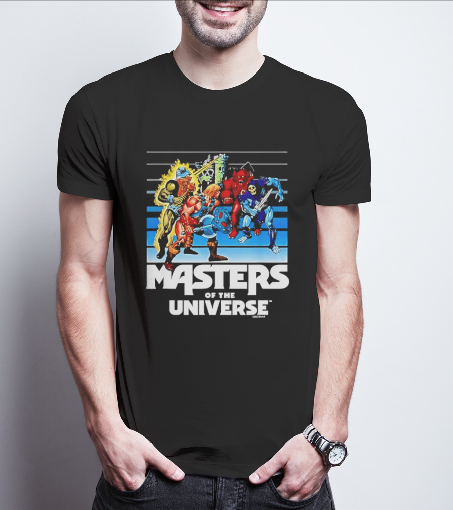 Masters Of The Universe He Man Skeletor And Characters Clash T-Shirt