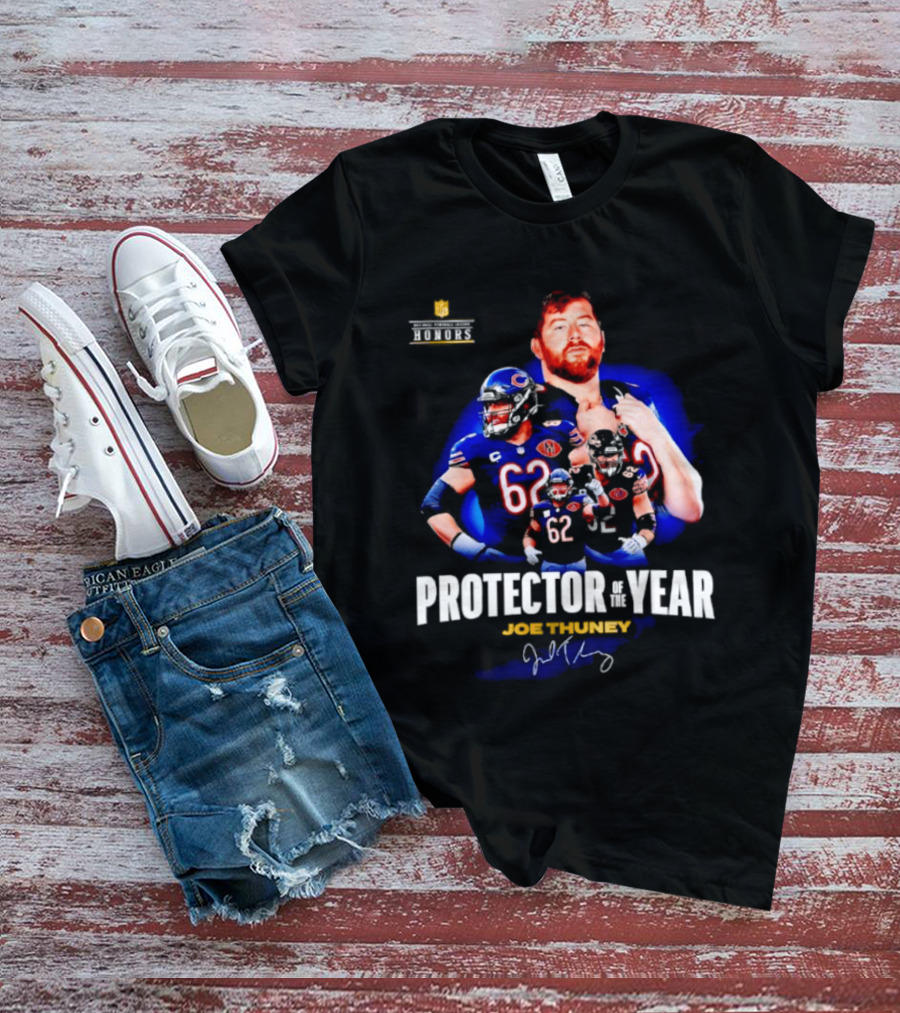 Chicago Bears Joe Thuney Protector Of The Year Honor 2025 T-Shirt