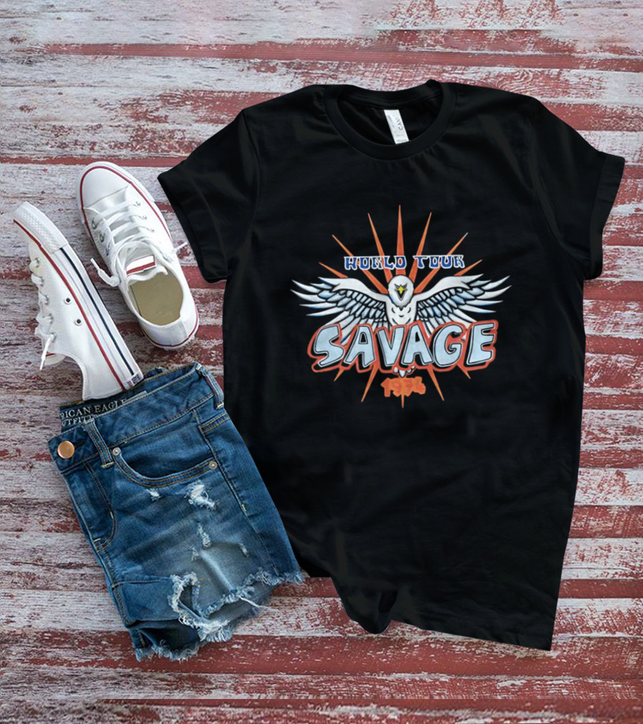 Savage World Tour 1974 Soaring Eagle T-Shirt