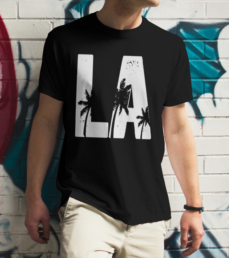 LA Los Angeles Palm Trees T-Shirt