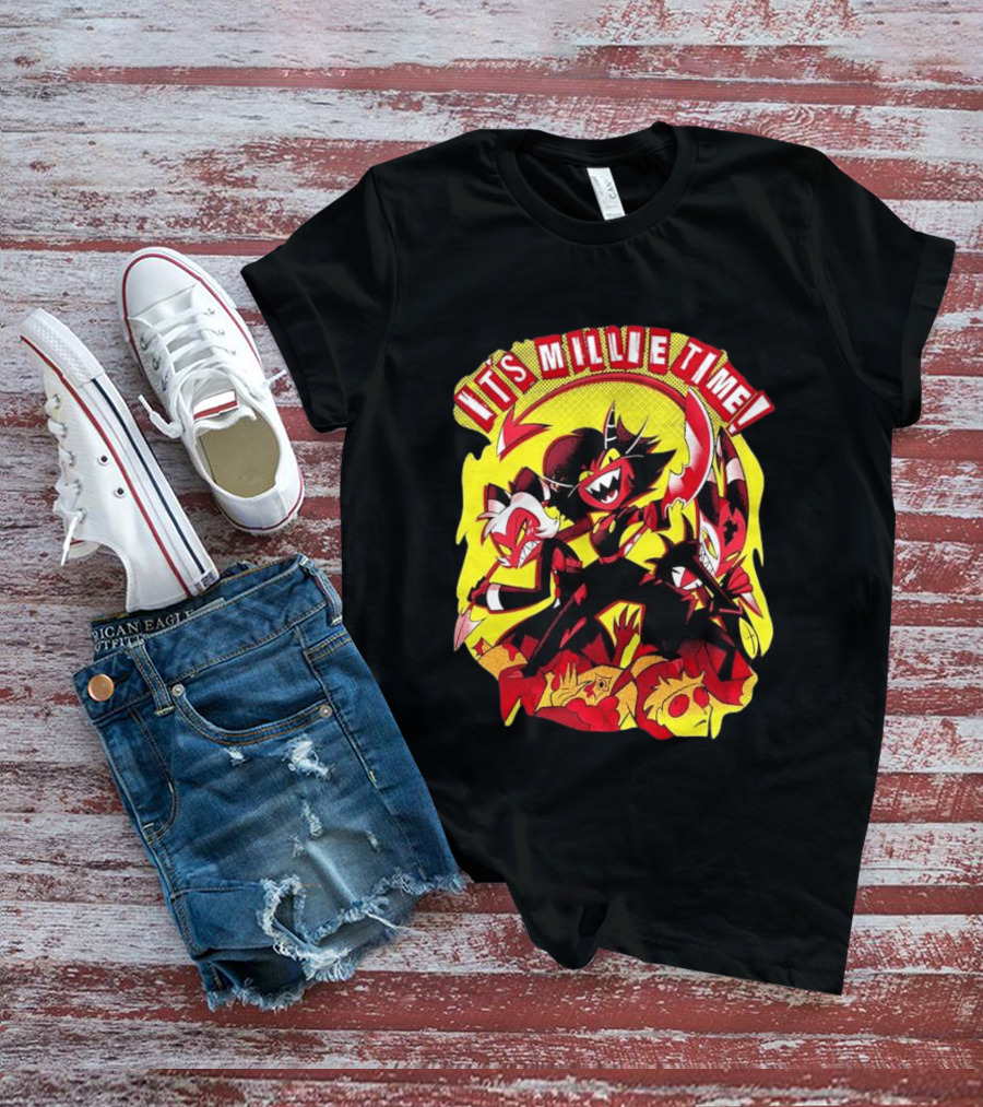 Spindlehorse It's Millie Time Helluva Boss Characters T-Shirt