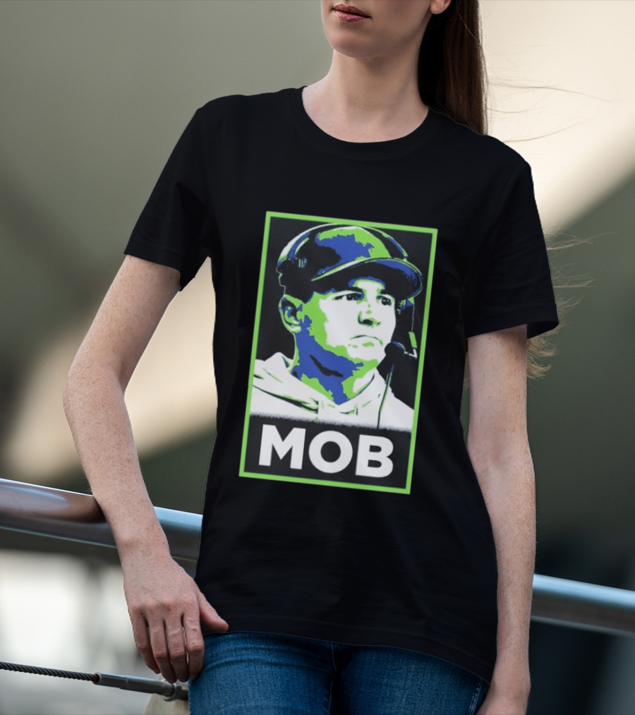 Seattle Seahawks MOB Coach Iconic Headset T-Shirt