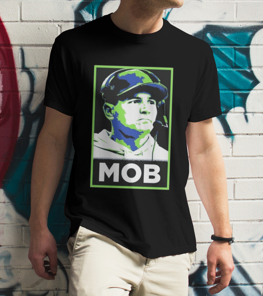 Seattle Seahawks MOB Coach Iconic Headset T-Shirt