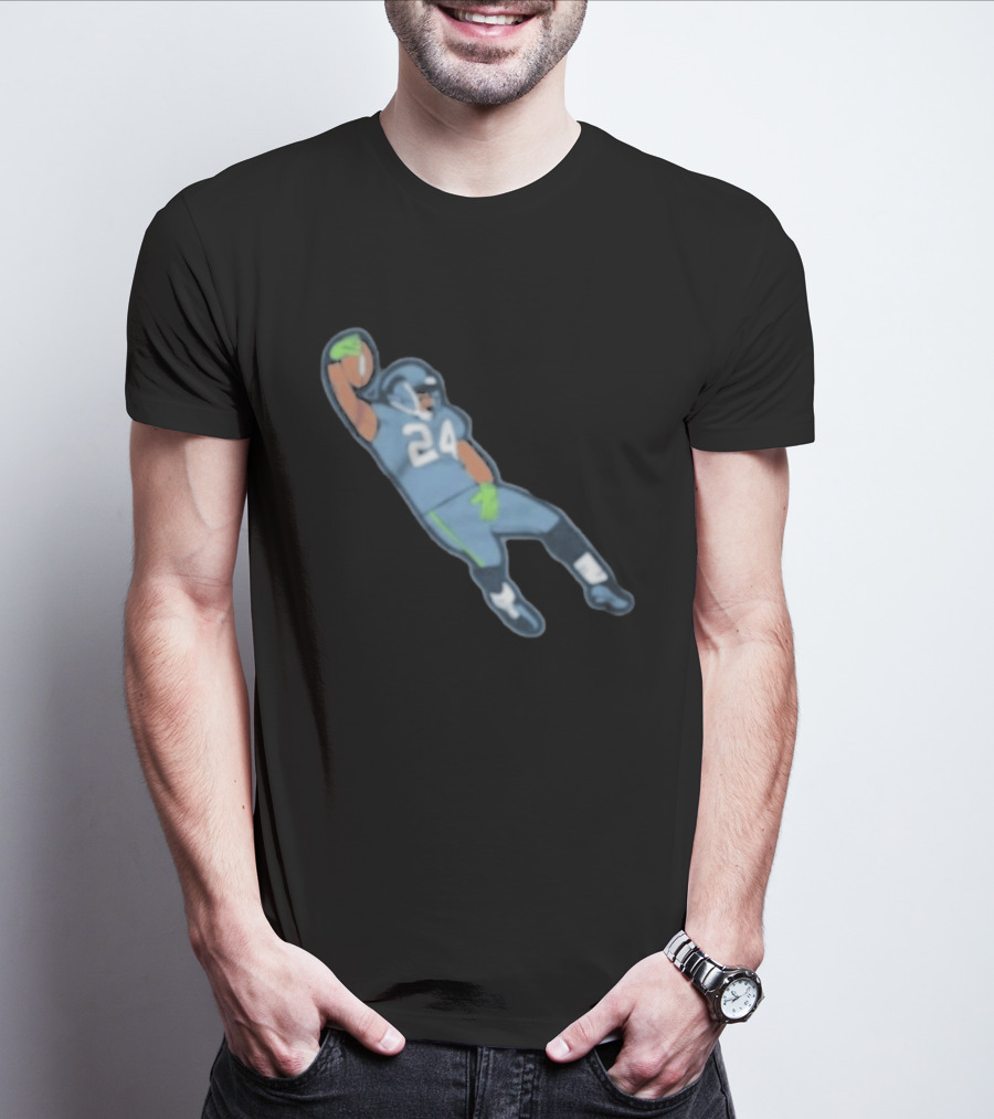 Seahawks The Quake Celebration Rob Staton 24 T-Shirt