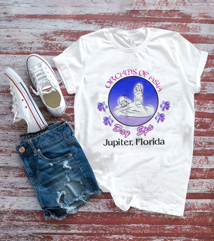 Orchids Of Asia Day Spa Jupiter Florida T-Shirt