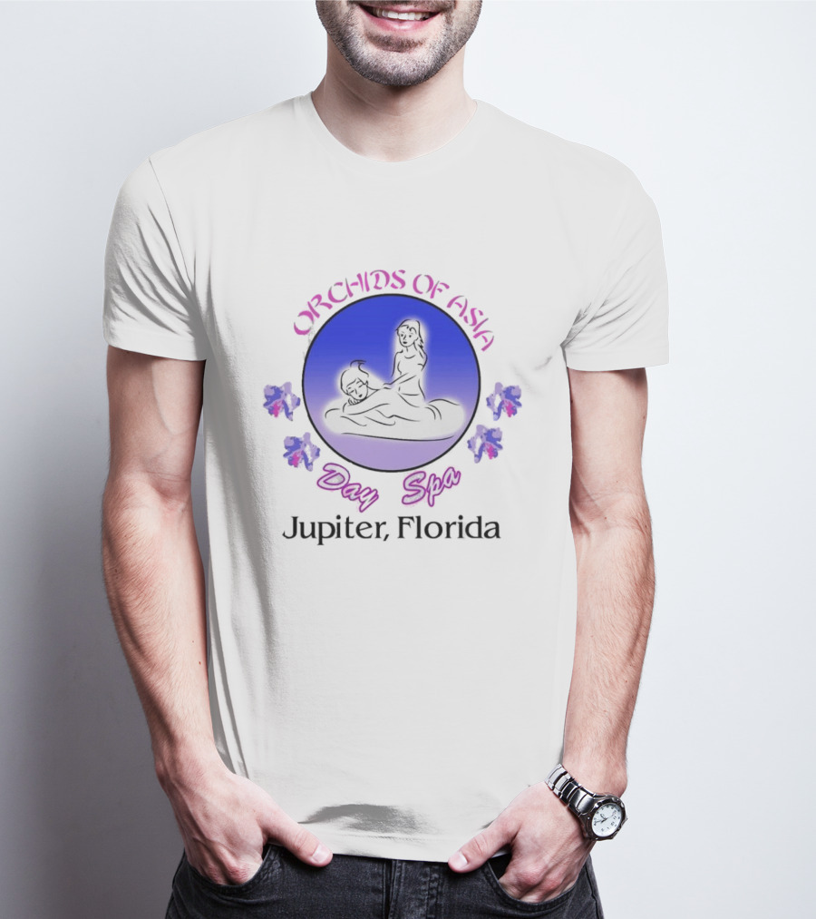 Orchids Of Asia Day Spa Jupiter Florida T-Shirt