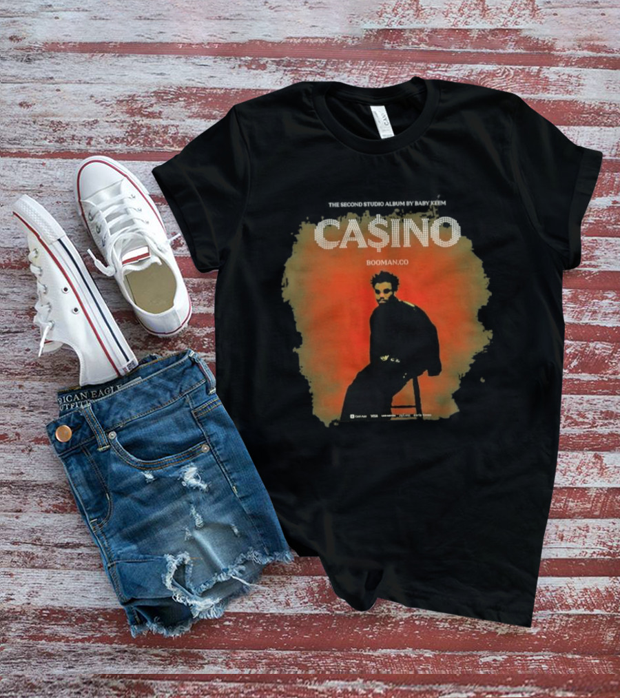 Baby Keem Casino Tour 2026 BOOMAN.CO T-Shirt