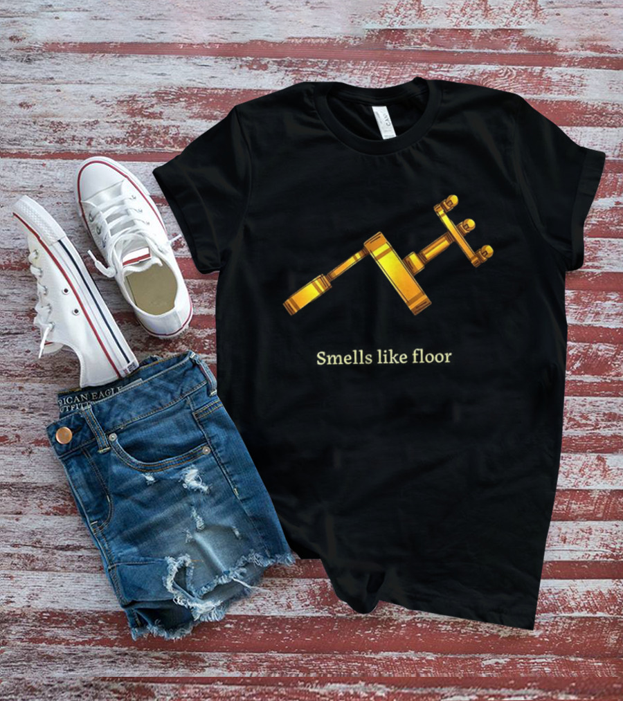 Smells Like Floor Golden Cross T-Shirt