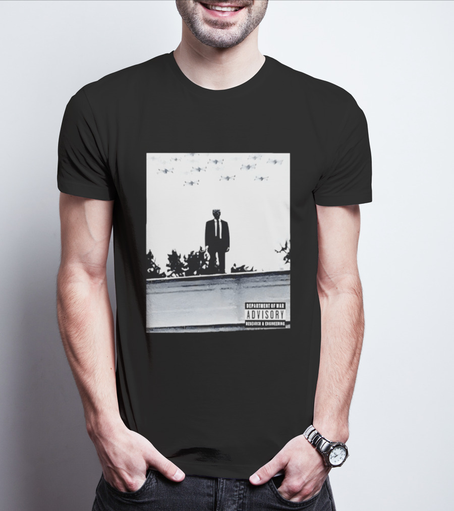 Trump Drone 2026 Department Of War Advisory Research And Development T-Shirt