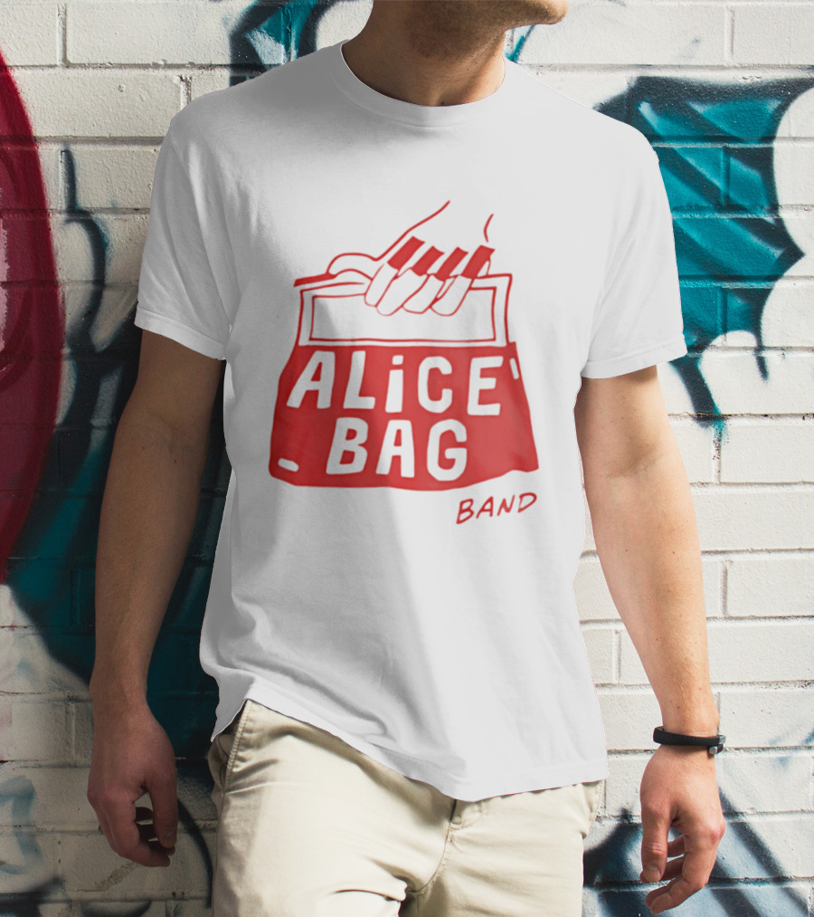 Alice Bag Band Iconic Red Hand Sardine Concept 2026 T-Shirt
