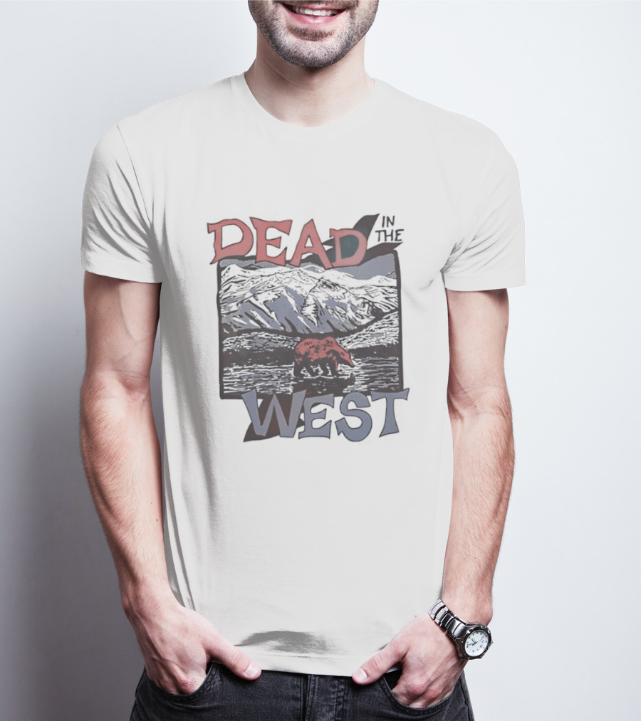 Dead In The West Bear Mountain Landscape T-Shirt