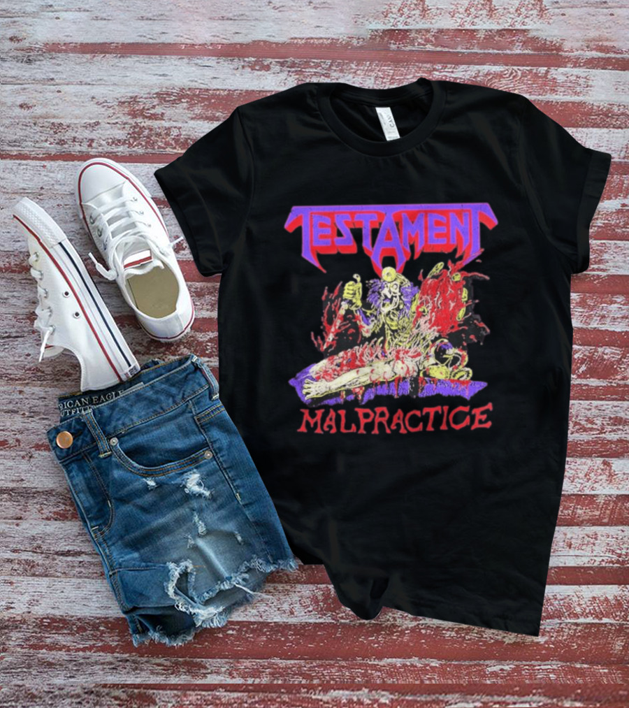 Testament Malpractice Souls Of Black Collection T-Shirt