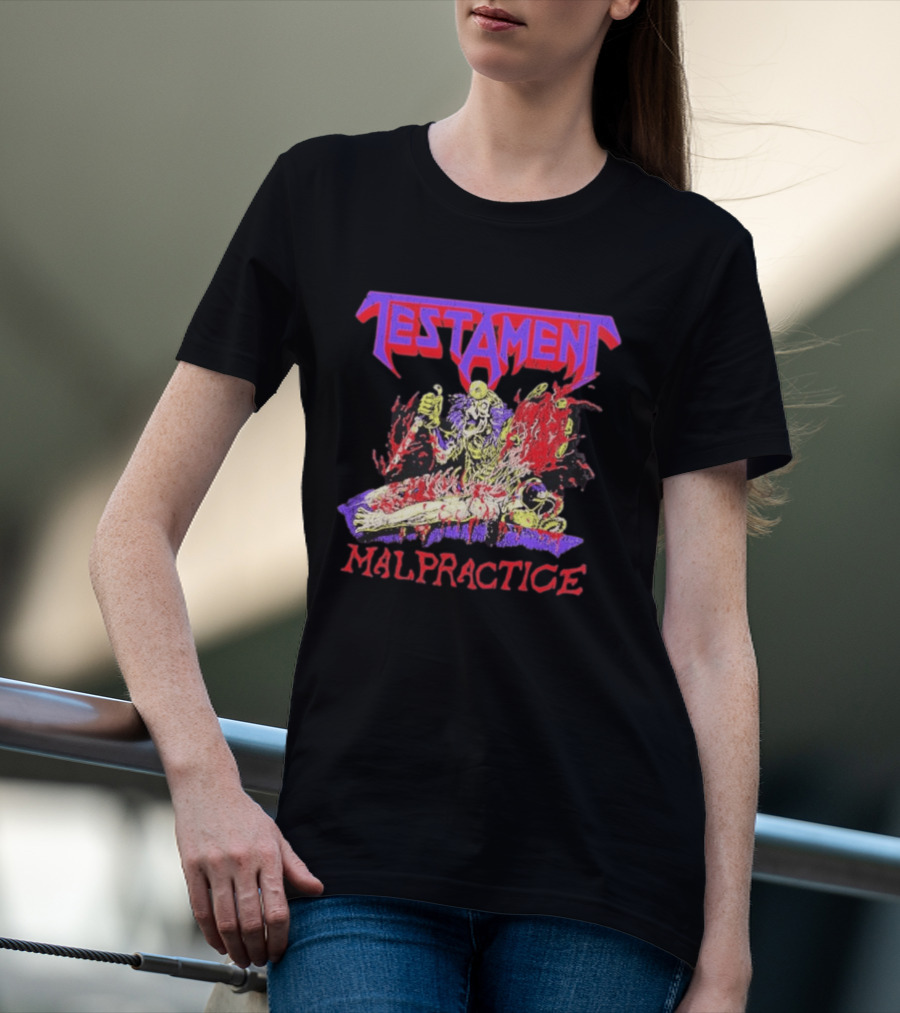 Testament Malpractice Souls Of Black Collection T-Shirt