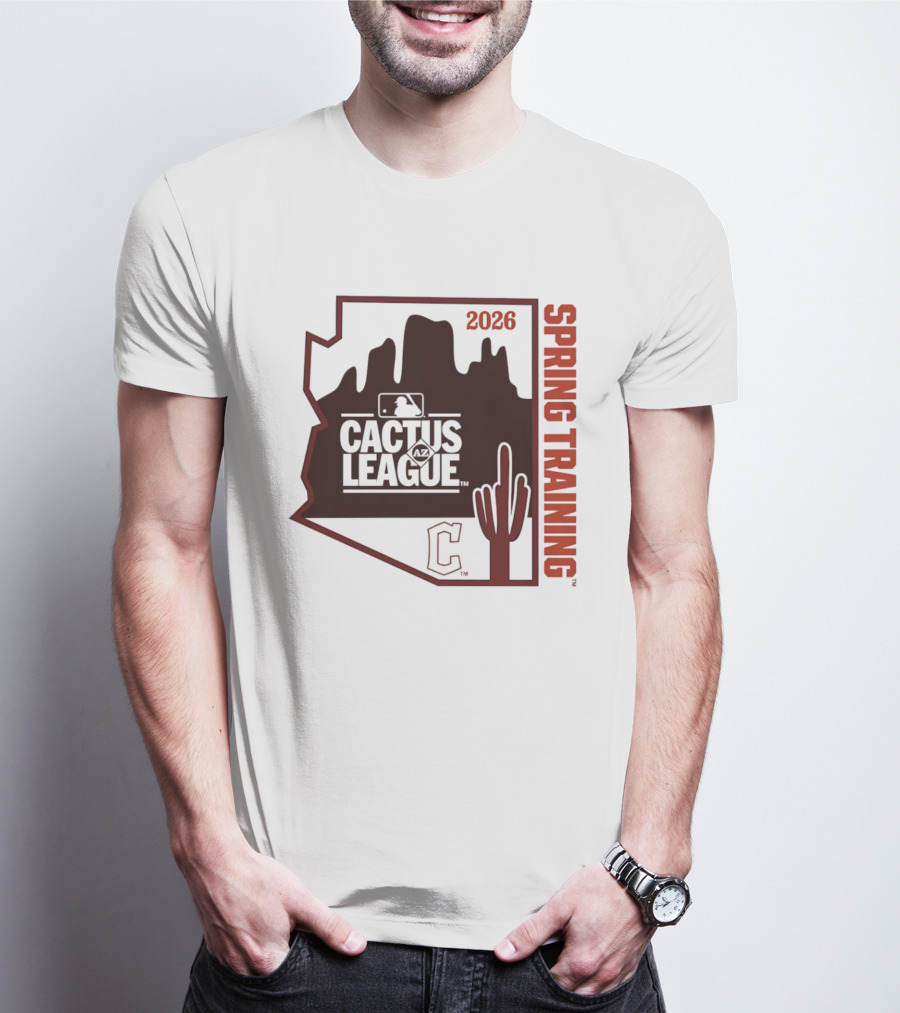 Cleveland Guardians 2026 Cactus League Arizona Spring Training T-Shirt