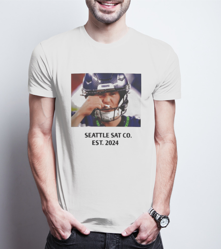 Seattle Sat Co. Est. 2024 Seahawks Parade Myers T-Shirt
