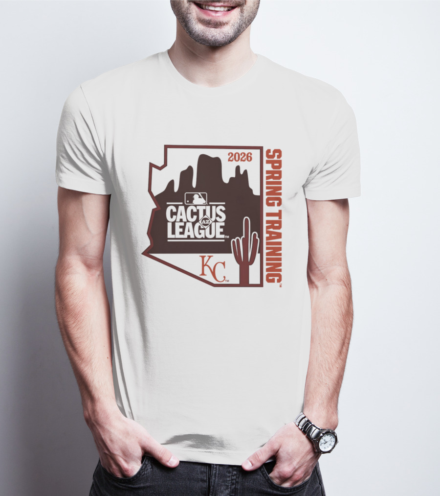 Kansas City Royals 2026 AZ Cactus League Spring Training T-Shirt