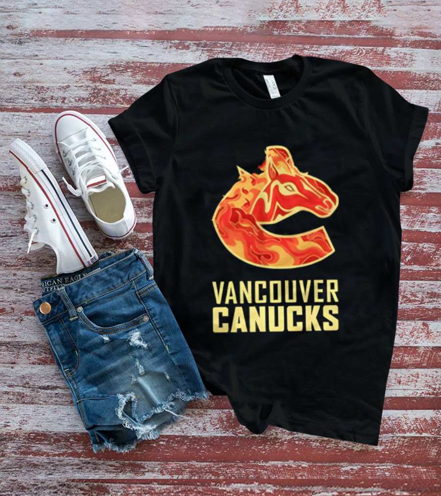 Vancouver Canucks Lunar New Year Horsefire 2026 T-Shirt