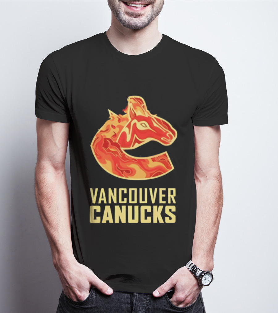 Vancouver Canucks Lunar New Year Horsefire 2026 T-Shirt