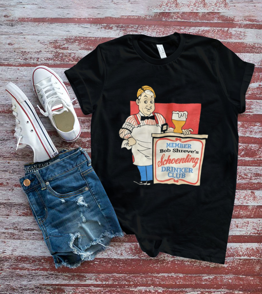 MEMBER Bob Shreve's Schoenling Drinker Club Beer T-Shirt