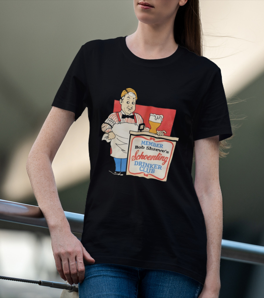 MEMBER Bob Shreve's Schoenling Drinker Club Beer T-Shirt