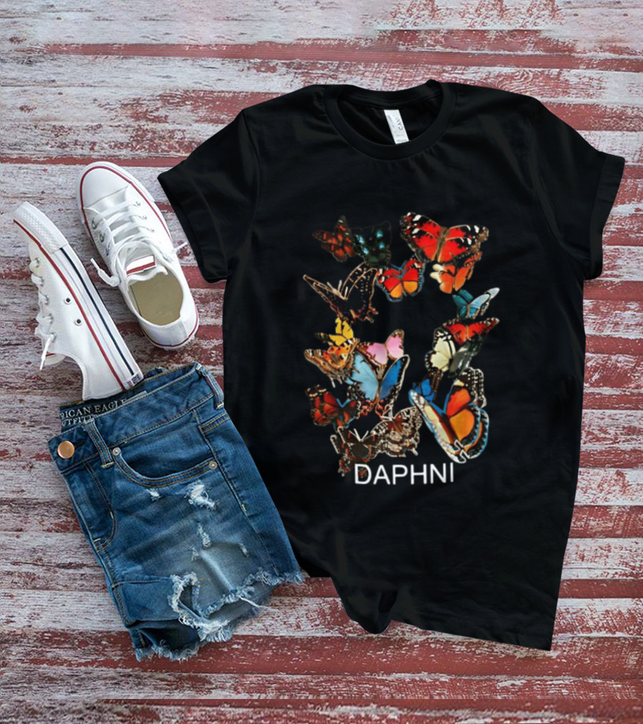 Daphni Butterfly Multicolor Vivid Wing T-Shirt