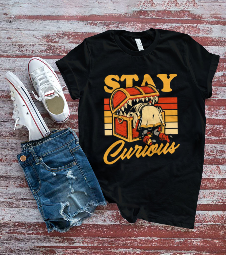 Stay Curious Elf Anime Treasure T-Shirt